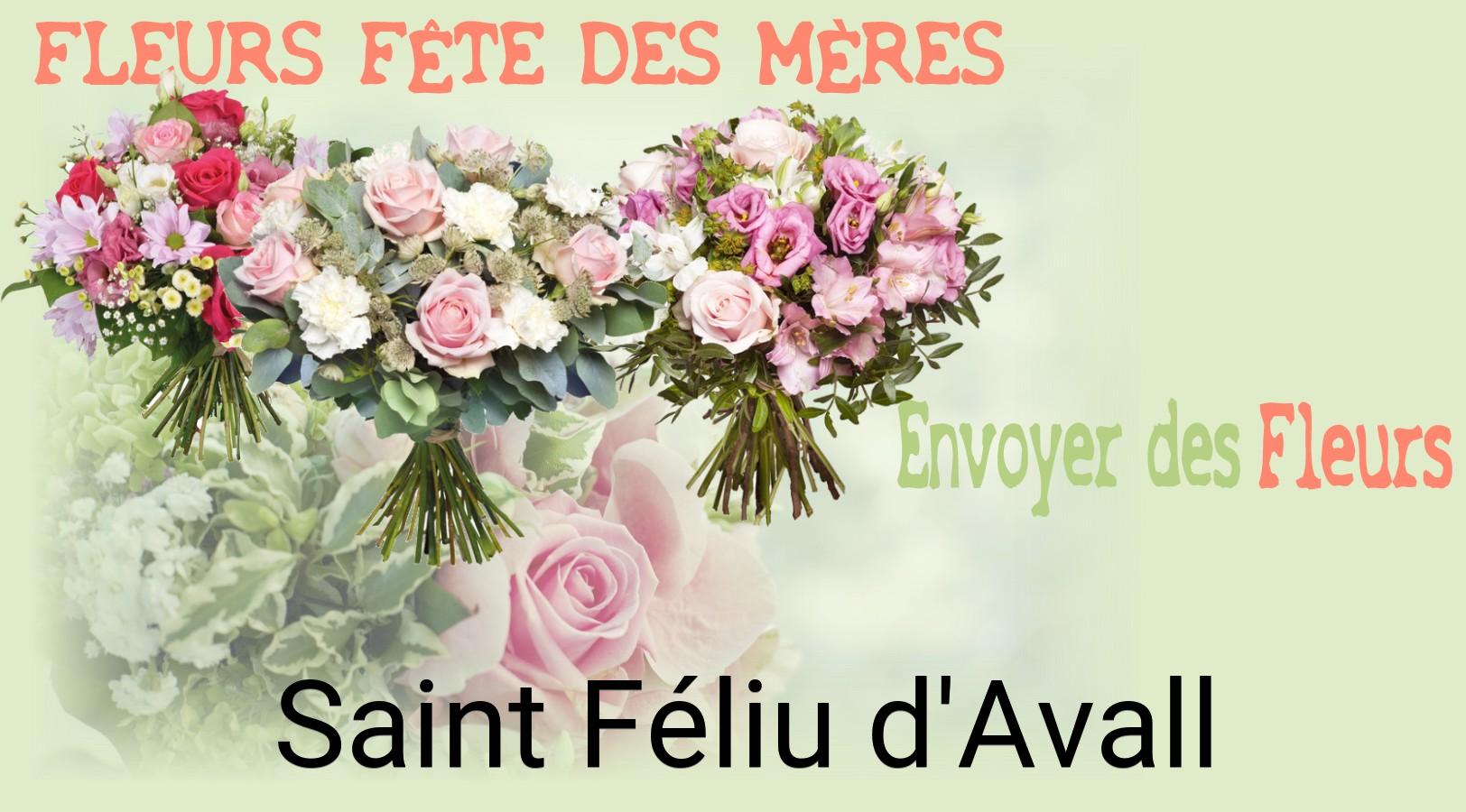 Bouquet de Fête des Mères livré à Saint-Féliu-d'Avall